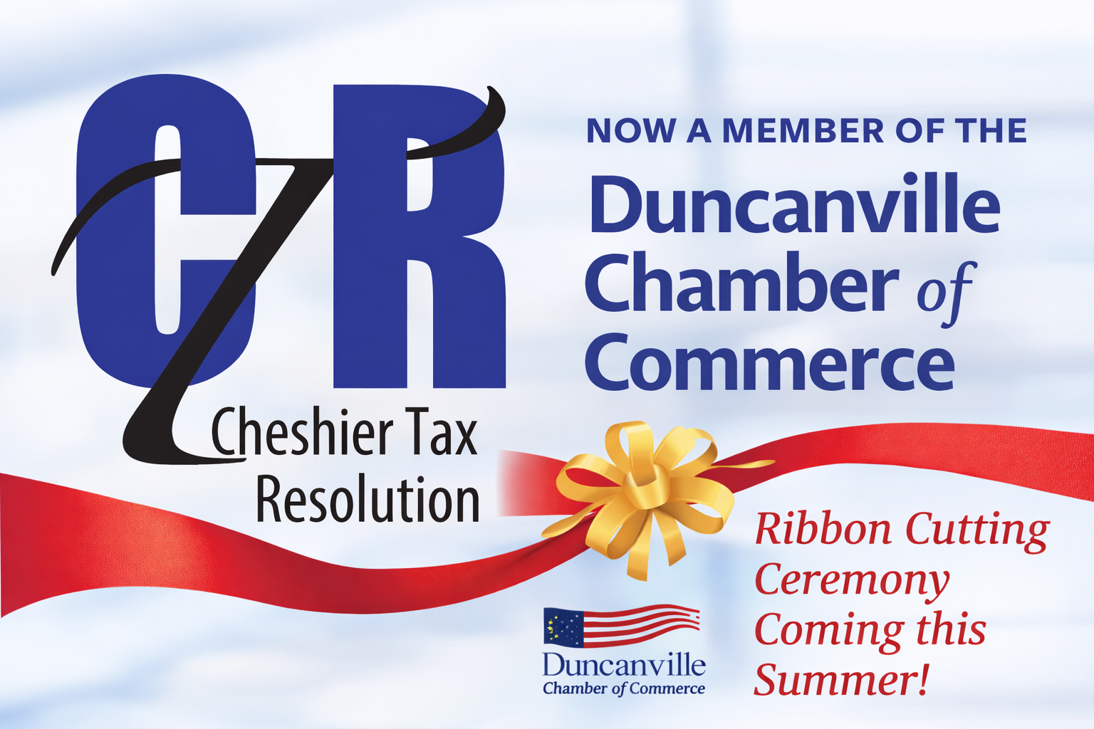 Cheshier Tax Resolution Joins Duncanville Chamber